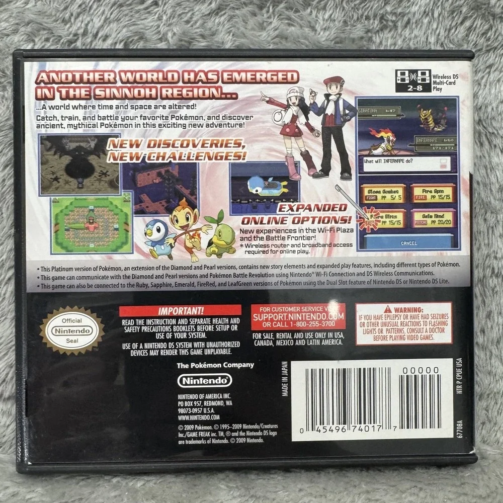 N/A pokemon platinum